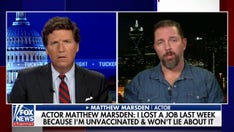 Actor Matthew Marsden says he lost role for refusing COVID vaccine: People have to say 'enough'