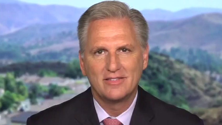 House Minority Leader Kevin McCarthy slams Dems for ‘destroying’ the country