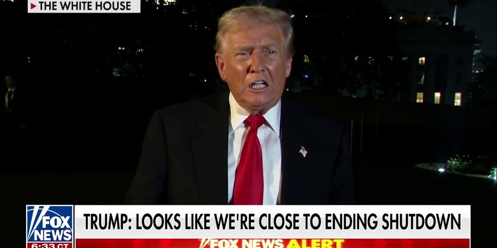 Trump: Looks like 'very close' to an end to the shutdown