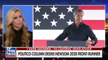Report shows Gavin Newsom as 2028 frontrunner