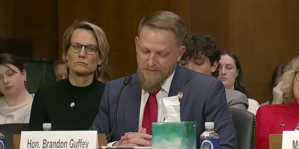 South Carolina House Rep. Brandon Guffey offers emotional testimony on the threats facing America’s youth online