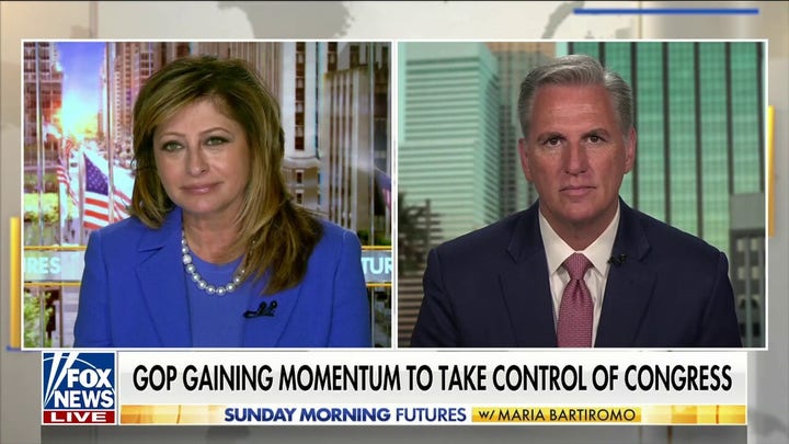 Rep. Kevin McCarthy cites 'cost of living' as top priority for voters ahead of midterms