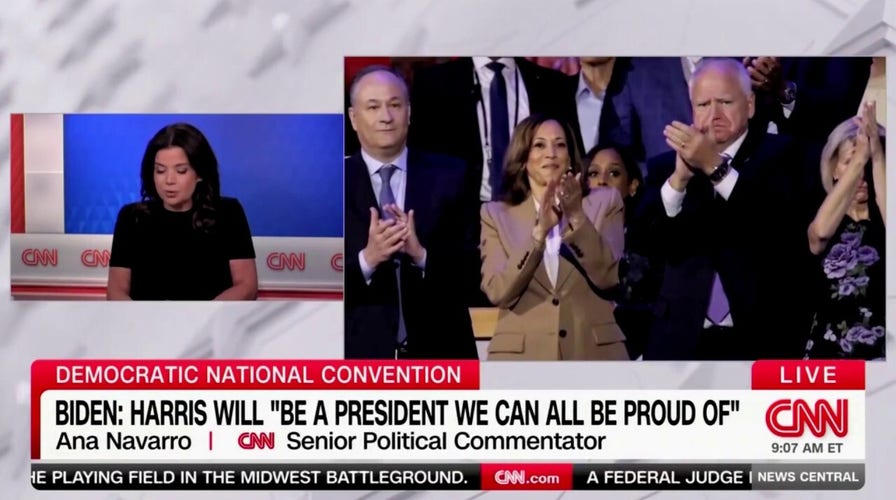 CNN touts political commentator Ana Navarro hosting second night of DNC CNN touts political commentator Ana Navarro hosting second night of DNC