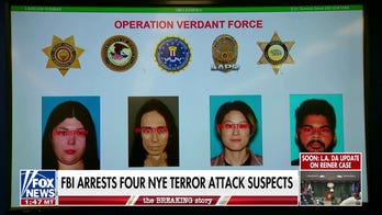 FBI arrests four suspects tied to far-left, anti-capitalist extremist group in alleged New Year’s Eve terror plot