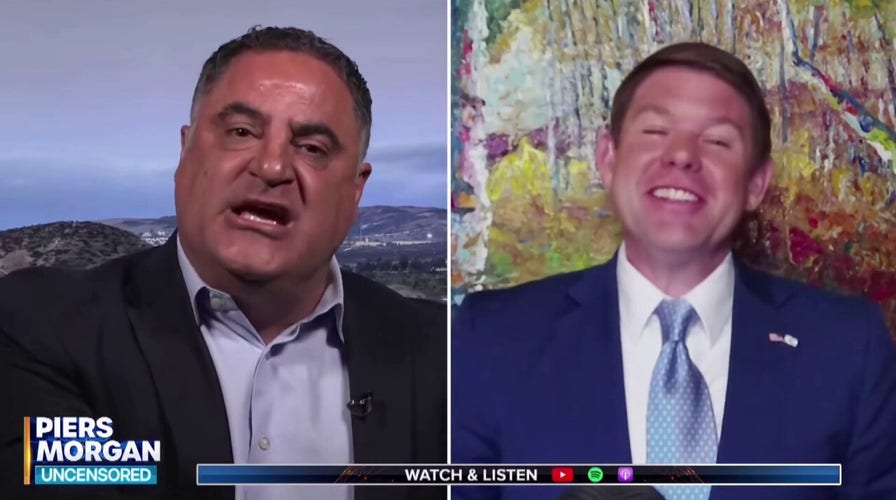 Cenk Uygur, Piers Morgan get   into screaming lucifer  implicit    Iran, Trump