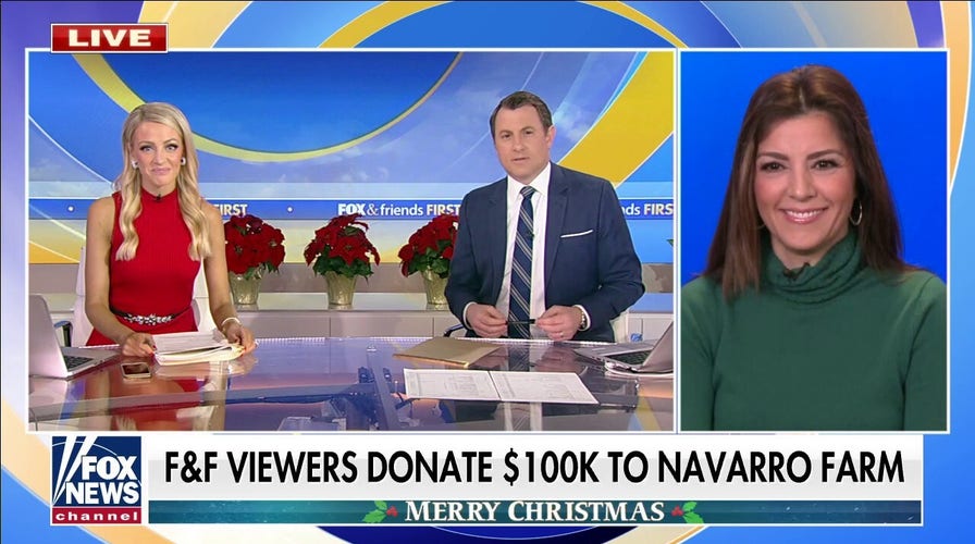 'Fox & Friends' viewers donate $100K to Navarro Farm