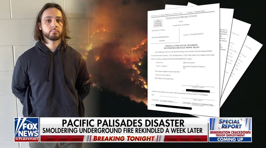 Officials say Pacific Palisades arson suspect 'maliciously' set deadly fire