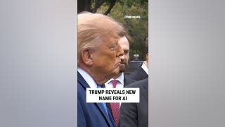 Trump reveals NEW name for artificial intelligence