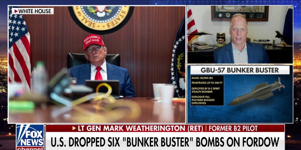 US targets Iran's nuclear site Fordow with 'bunker buster' bombs