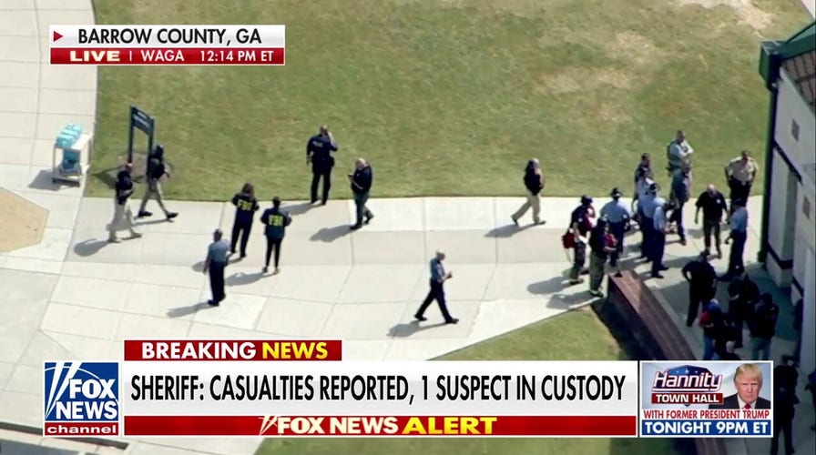 Shooter in custody after reports of gunfire at Georgia school