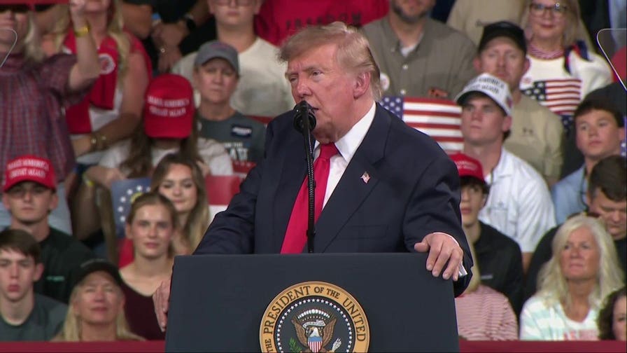 Trump reflects on 11 years with supporters: 'It's my honor to be your president'