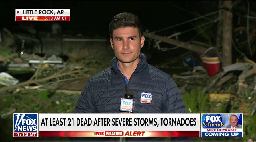 Rescue crews on the ground in Arkansas after deadly storms, tornadoes destroyed the region