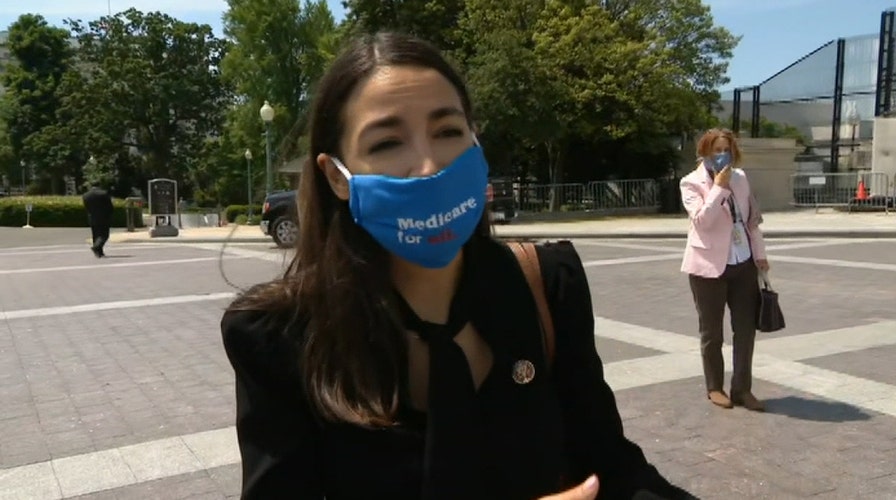 Congresswoman Ocasio-Cortez discusses $3 trillion the House of Representatives bill