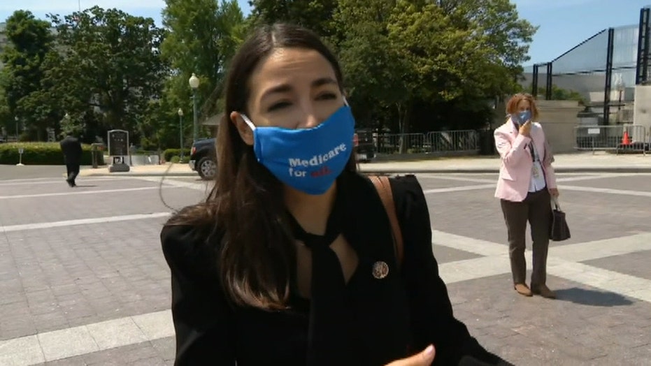 Ocasio Cortez Ex Cnbc Host Trade Jabs In Testy Primary Debate Aoc You Re Always Mia Fox News