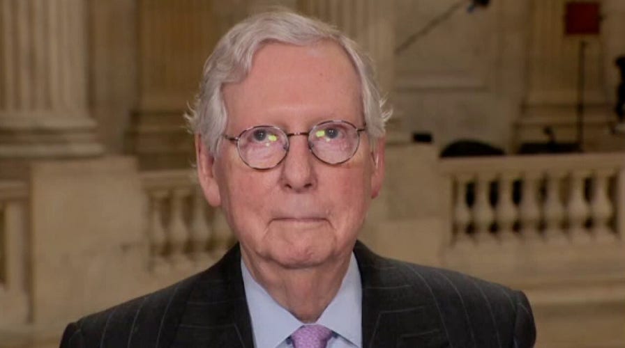 McConnell: Close governor races are a referendum on the Biden admin