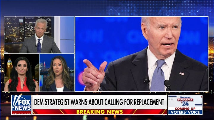 Will Biden be replaced as the Democratic nominee?
