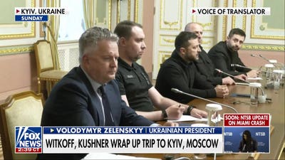 Jared Kushner, Steve Witkoff wrap up peace talks in Kyiv, Moscow