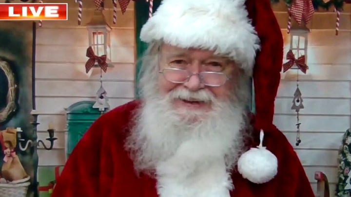 Santa Claus answers questions from 'Fox & Friends' viewers