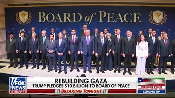 President Trump pledges $10B to Board of Peace