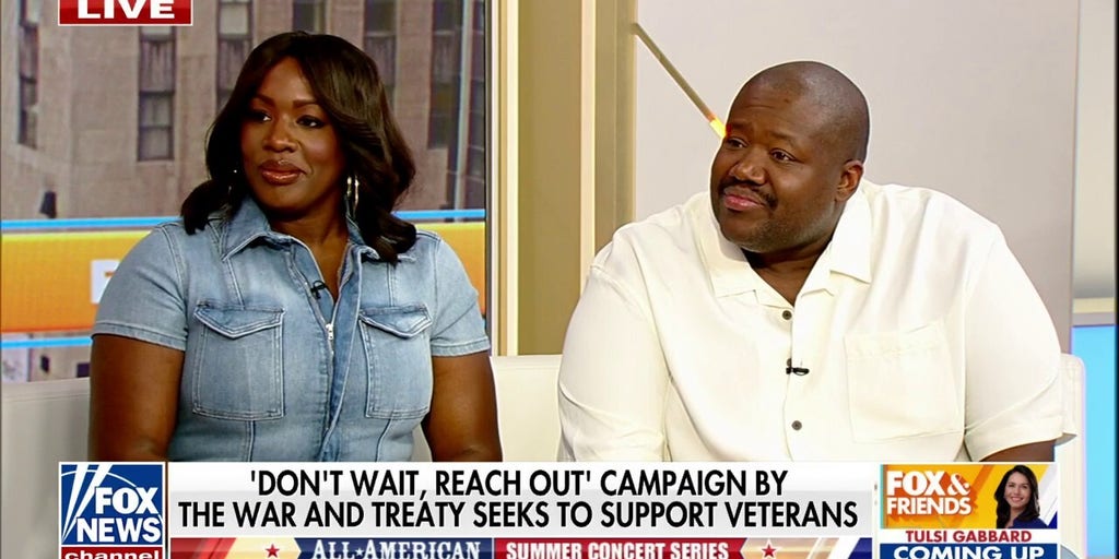 The War and Treaty supporting veterans with 'Don't Wait, Reach Out' campaign
