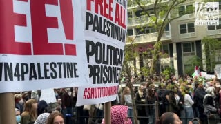 Anti-Israel protestors rally near NYU on Friday - Fox News