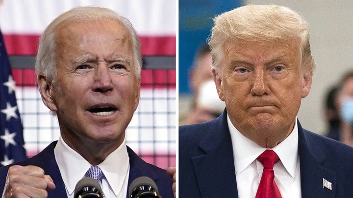 Poll numbers tighten for Biden and Trump as mail-in ballots begin to go out
