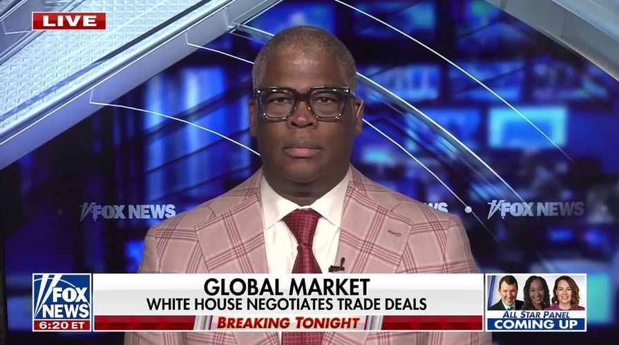 Charles Payne explains how conversation around trade deals could be impacting the market