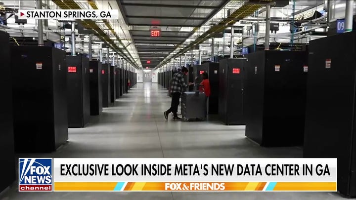 Tech giants build mega data centers in small-town America