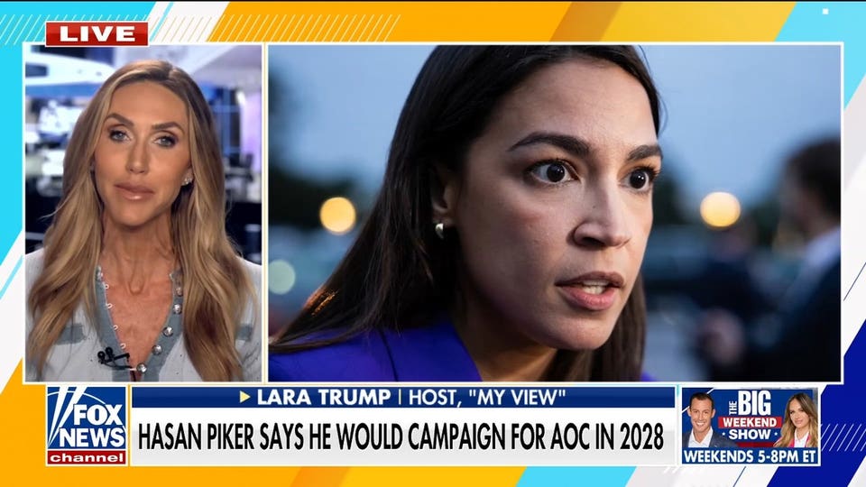Hasan Piker reveals he'd 'absolutely' campaign for AOC in 2028