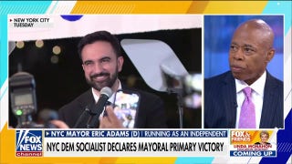 Mayor Adams reacts to Dem socialist declaring mayoral primary victory: 'We can't go backwards'