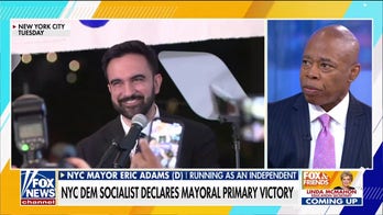 Mayor Adams reacts to Dem socialist declaring mayoral primary victory: 'We can't go backwards'