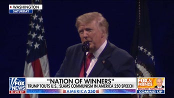 Trump blasts communism as Democrats grapple with socialist candidates and US-Iran tensions