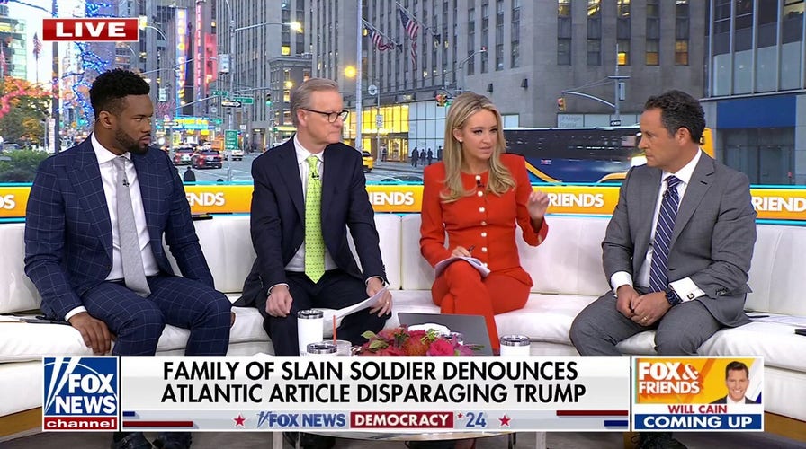 Slain soldier's sister outraged at reporter's article disparaging Trump 