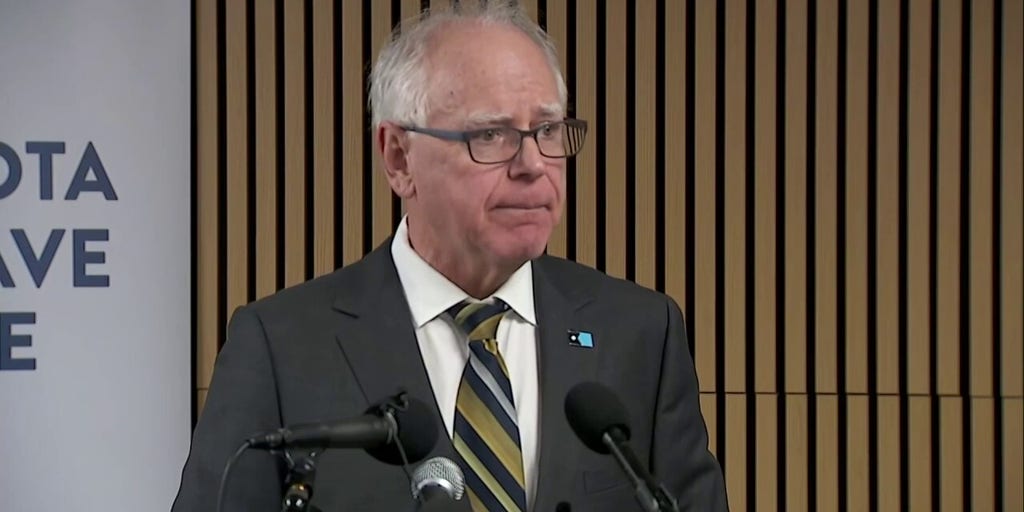Minnesota Gov Tim Walz on GOP calls for him to resign: 'Over my dead body'