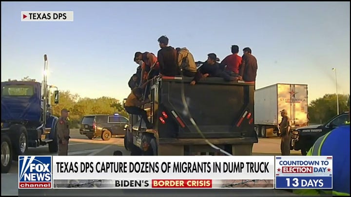 Texas DPS finds over 100 migrants smuggled in dump truck