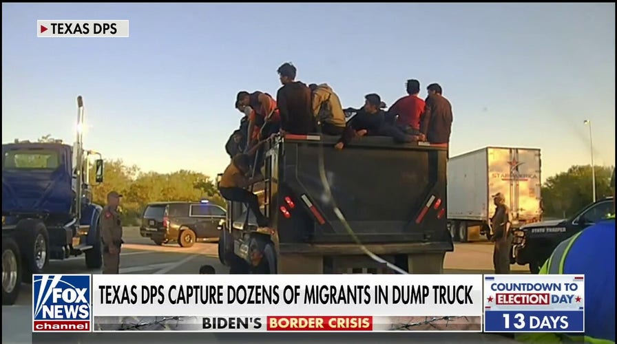 Texas DPS finds over 100 migrants being smuggled in dump truck