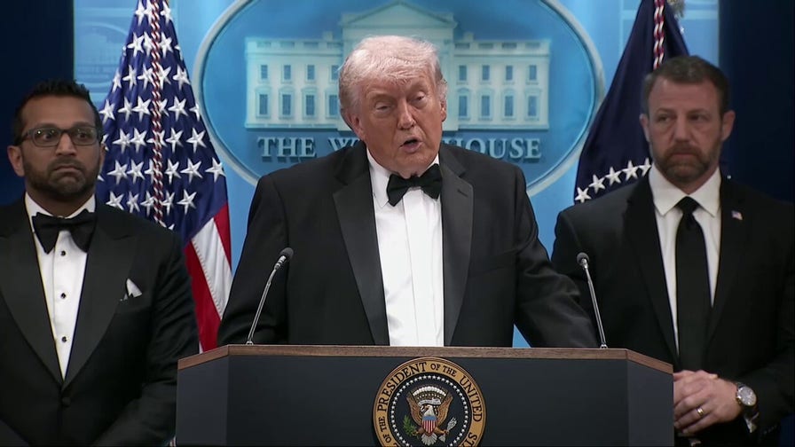 Trump speaks from White House after shots fired at correspondents' dinner