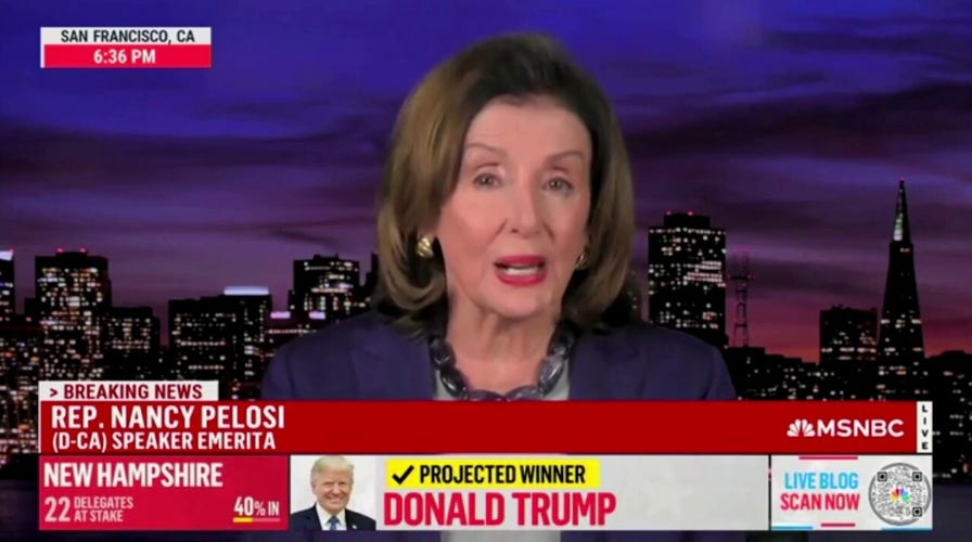 Nancy Pelosi briefly confuses Trump, Biden after knocking Trumps cognitive disorders