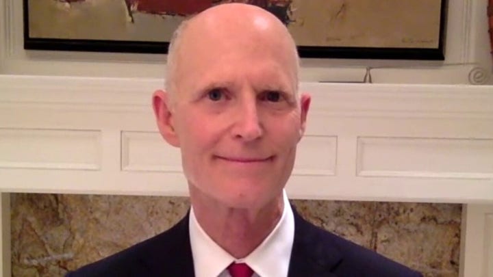 Sen. Rick Scott on battle over coronavirus bailouts for blue states