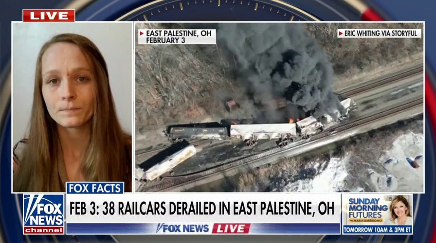 Ohio residents’ son sick, chickens dead after train derailment: ‘They’re lying, they’re full of it’