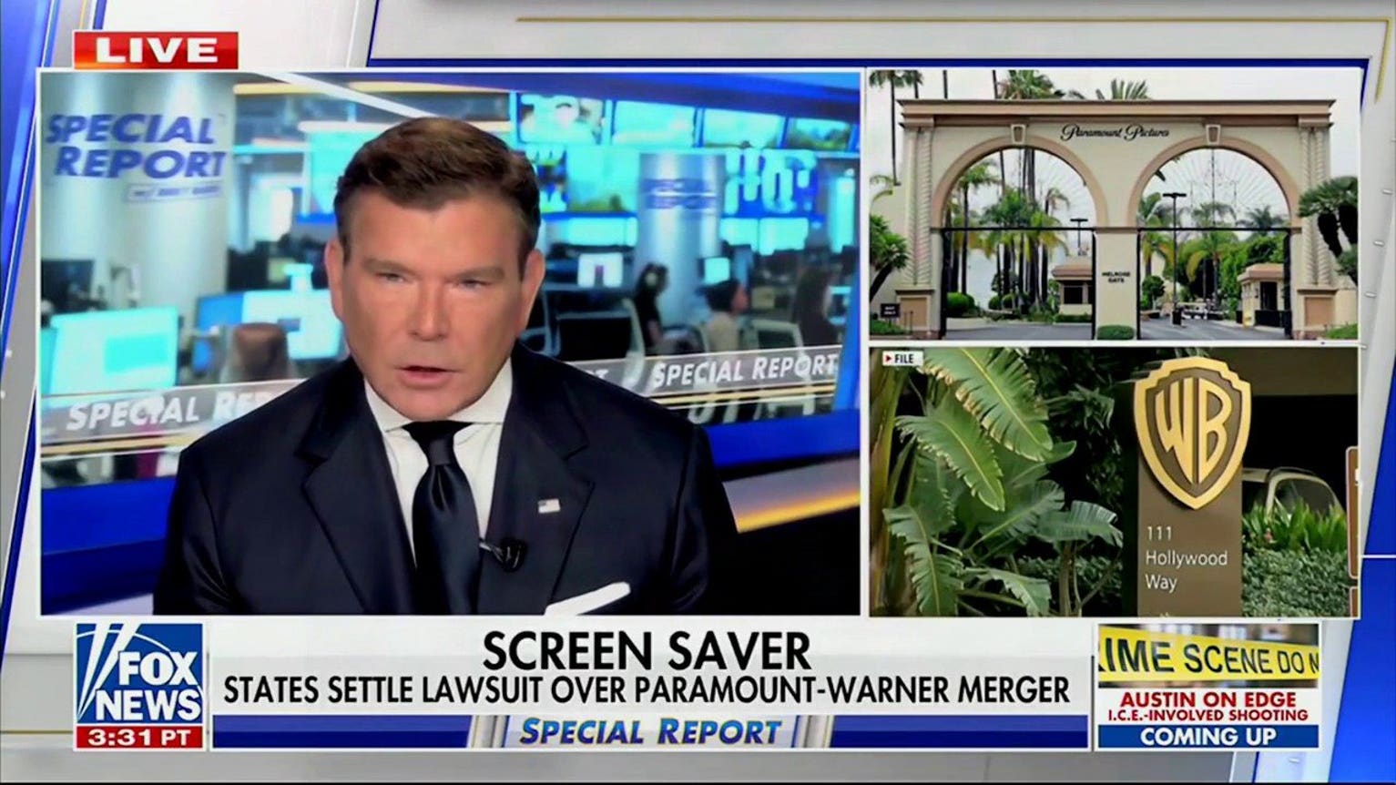 Paramount settles antitrust lawsuit over Warner Bros Discovery merger