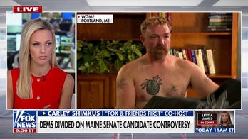 Bernie Sanders comes to Maine candidate's defense over Nazi-like tattoo uproar