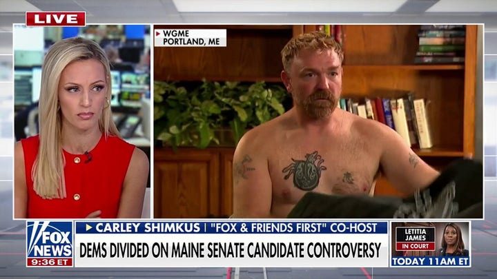 Bernie Sanders comes to Maine candidate's defense over Nazi-like tattoo uproar