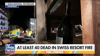 Swiss Alps bar witness says champagne bottles with sparklers started deadly NYE fire