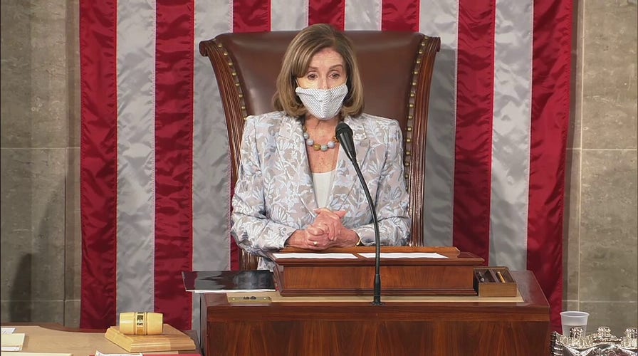 House abandons COVID protocols during Pelosi reading oath