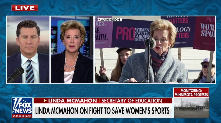 We want to protect women’s and girls’ safety and opportunity in sports: Secretary of Education