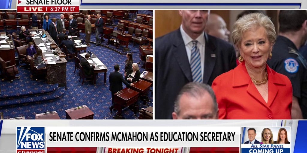 Senate confirms Linda McMahon as education secretary