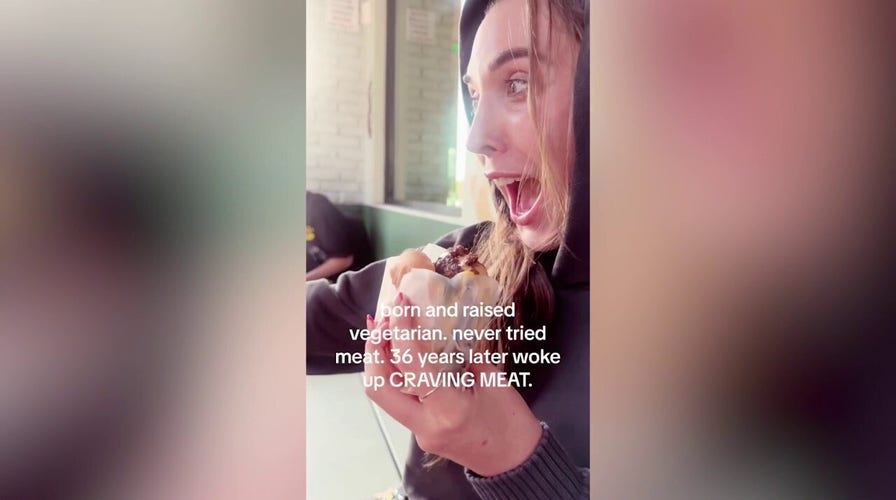Lifelong vegetarian tries meat for first time: 'Love it'