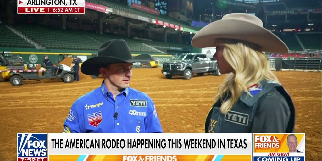 Rusty Wright saddles up for The American Rodeo in Texas