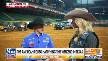 Rusty Wright saddles up for The American Rodeo in Texas